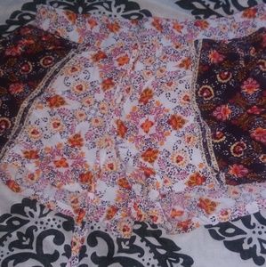 Patterned sleeytime shorts